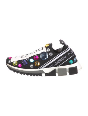 Dolce & Gabbana Signature Logo Printed Sneakers