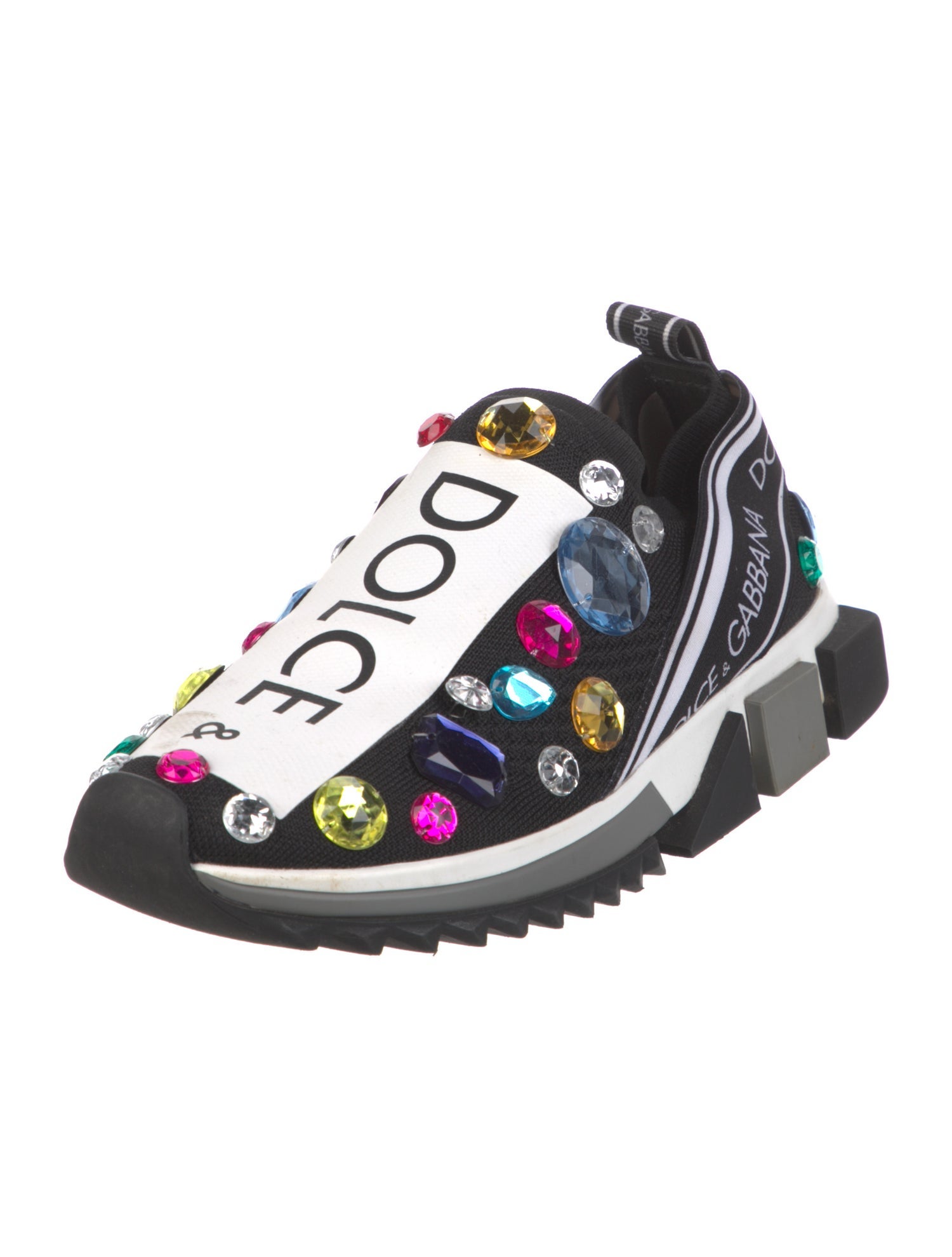 Dolce & Gabbana Signature Logo Printed Sneakers