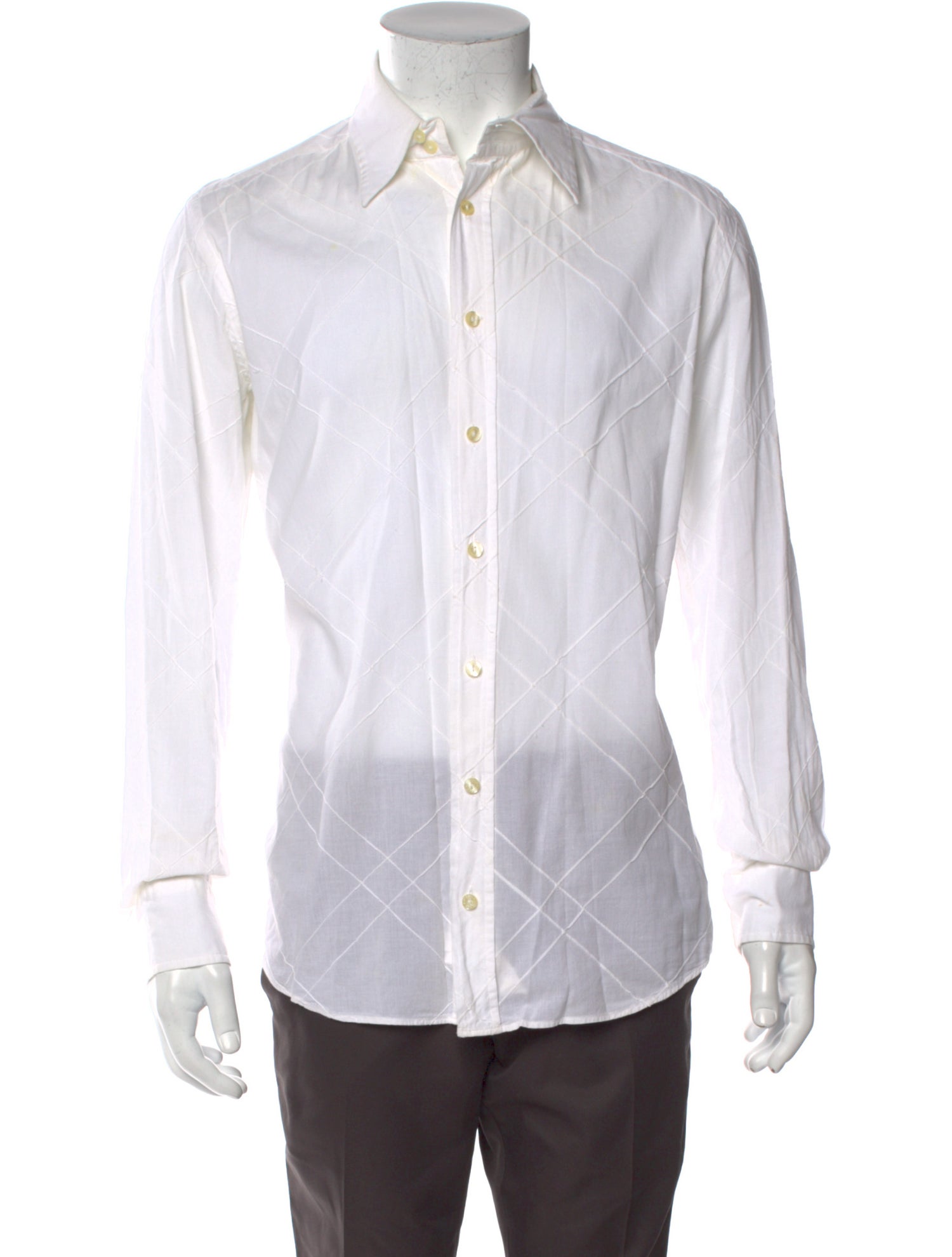 Dolce & Gabbana Long Sleeve Dress Shirt
