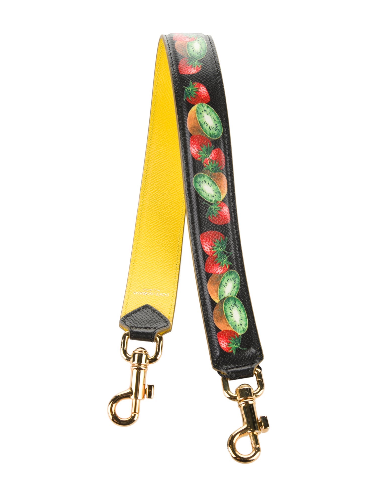 Dolce & Gabbana Fruit Patterned Bag Strap