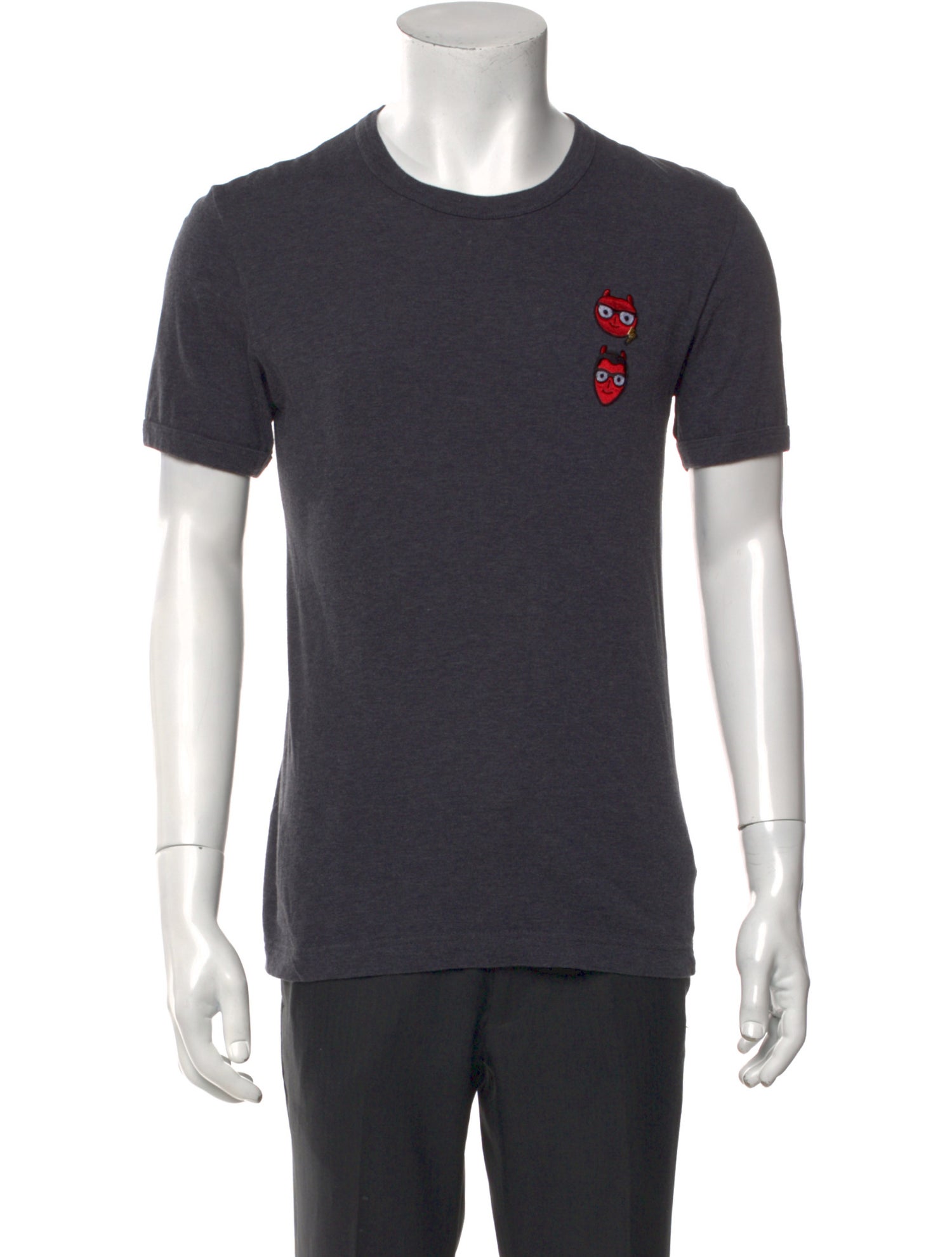 Dolce & Gabbana Graphic Print Crew Neck T-Shirt