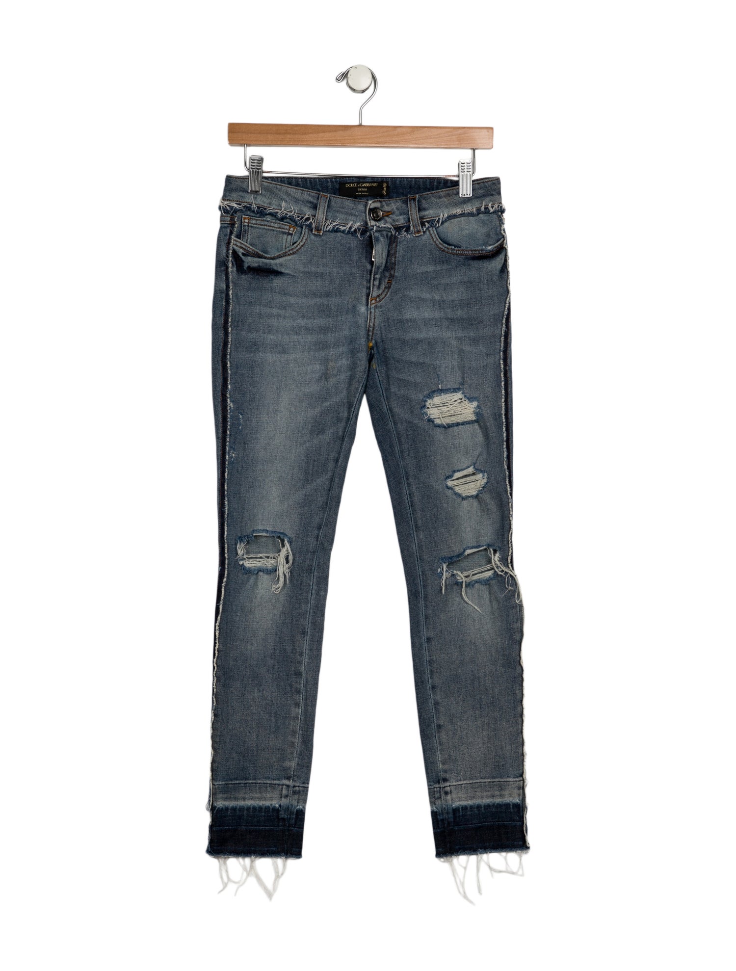 Dolce & Gabbana High-Rise Skinny Leg Jeans