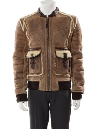D&G Late 2000's - Early 2010's Shearling Jacket