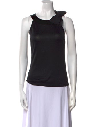 Dolce & Gabbana Crew Neck Sleeveless Top