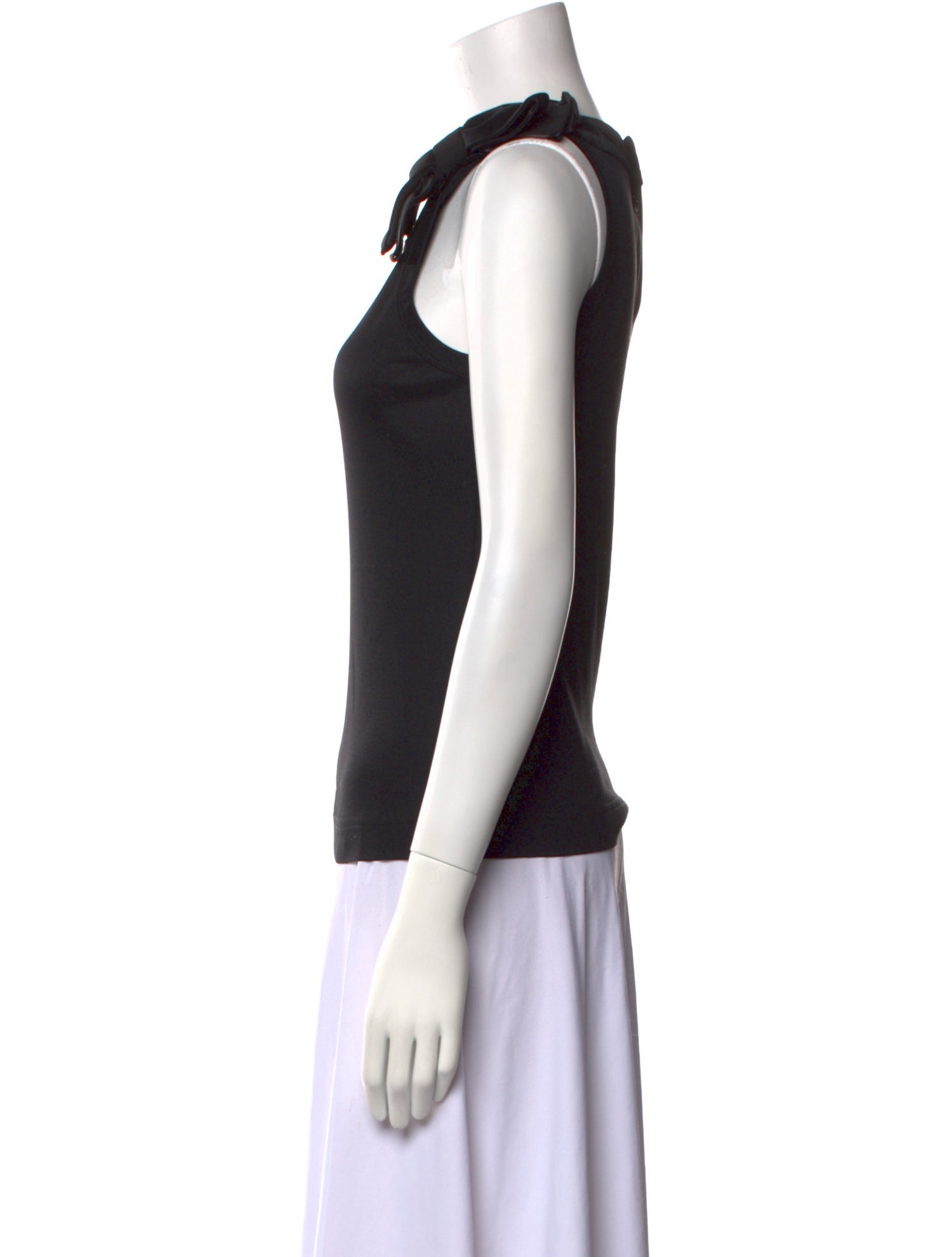 Dolce & Gabbana Crew Neck Sleeveless Top