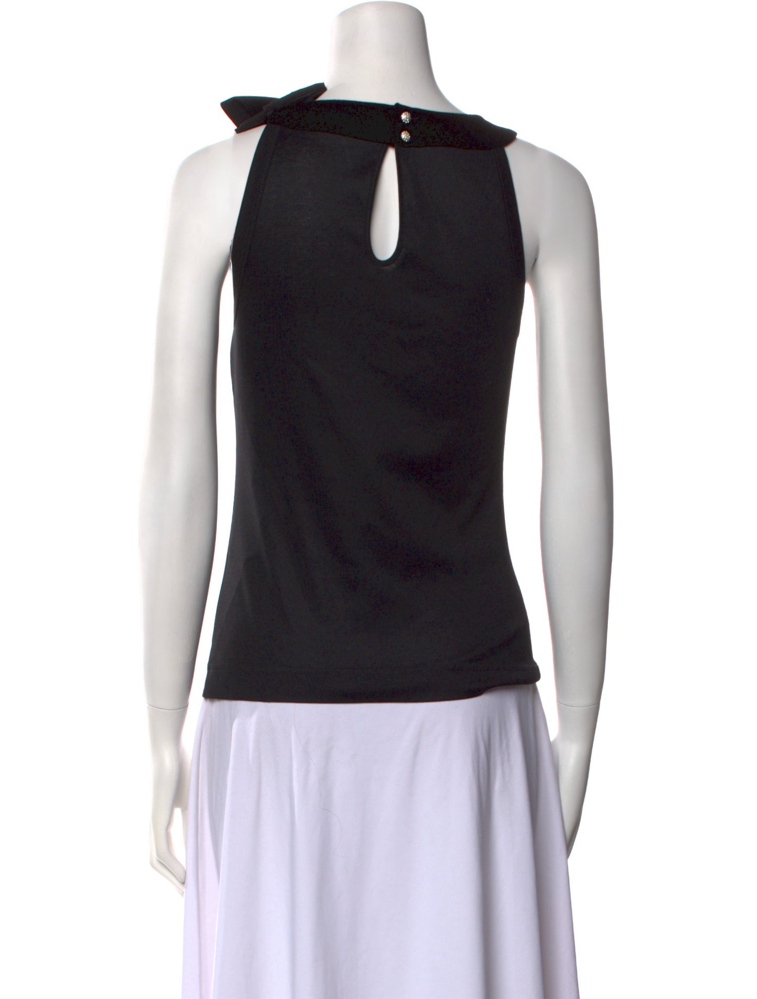Dolce & Gabbana Crew Neck Sleeveless Top