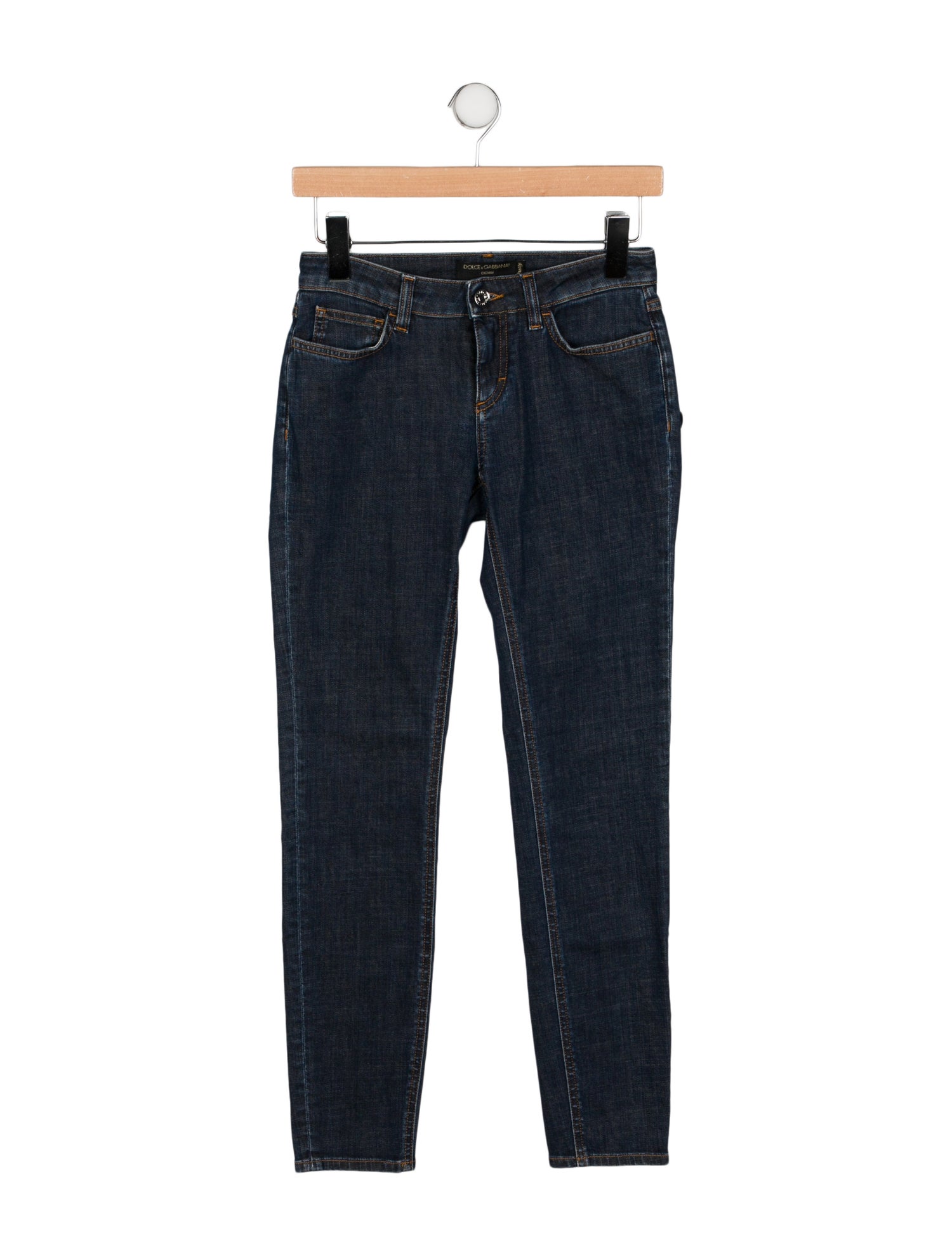 Dolce & Gabbana Mid-Rise Skinny Leg Jeans