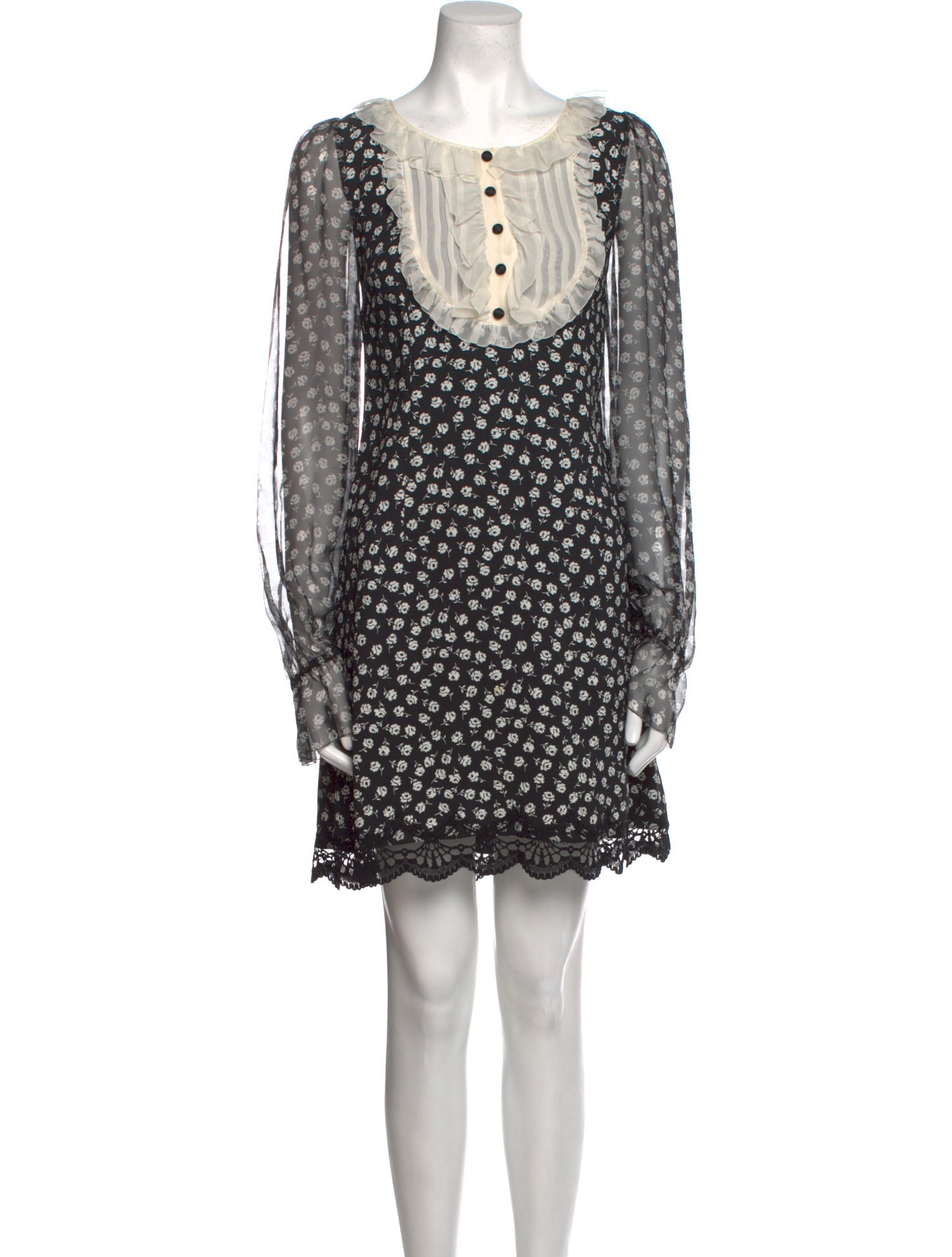 Dolce & Gabbana Printed Mini Dress