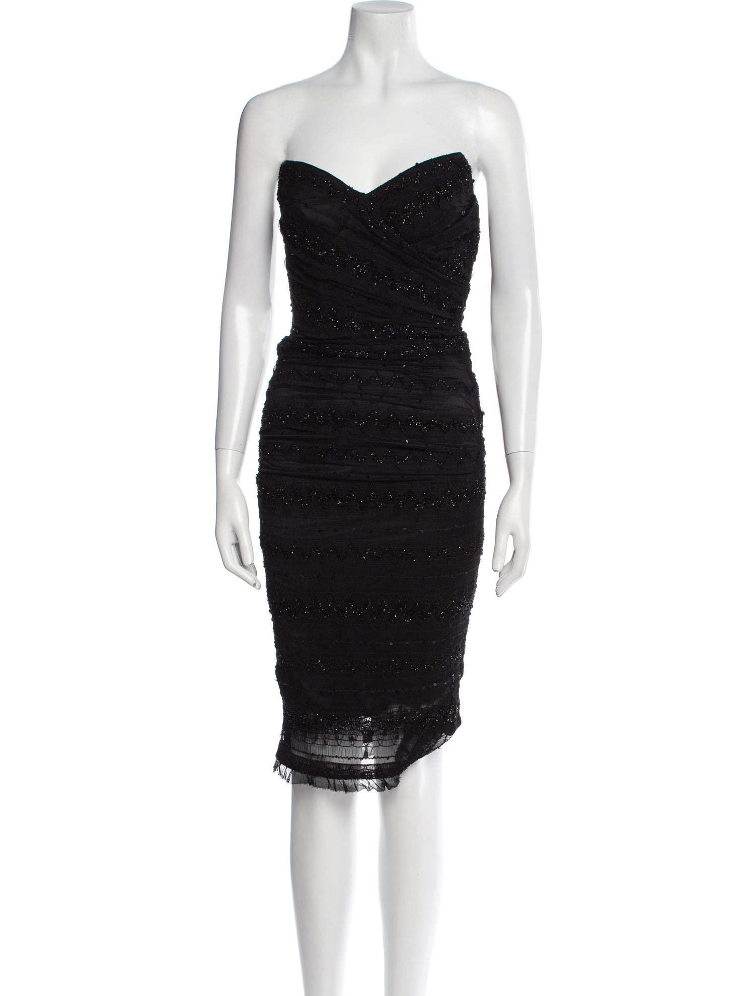 Dolce & Gabbana Strapless Mini Dress