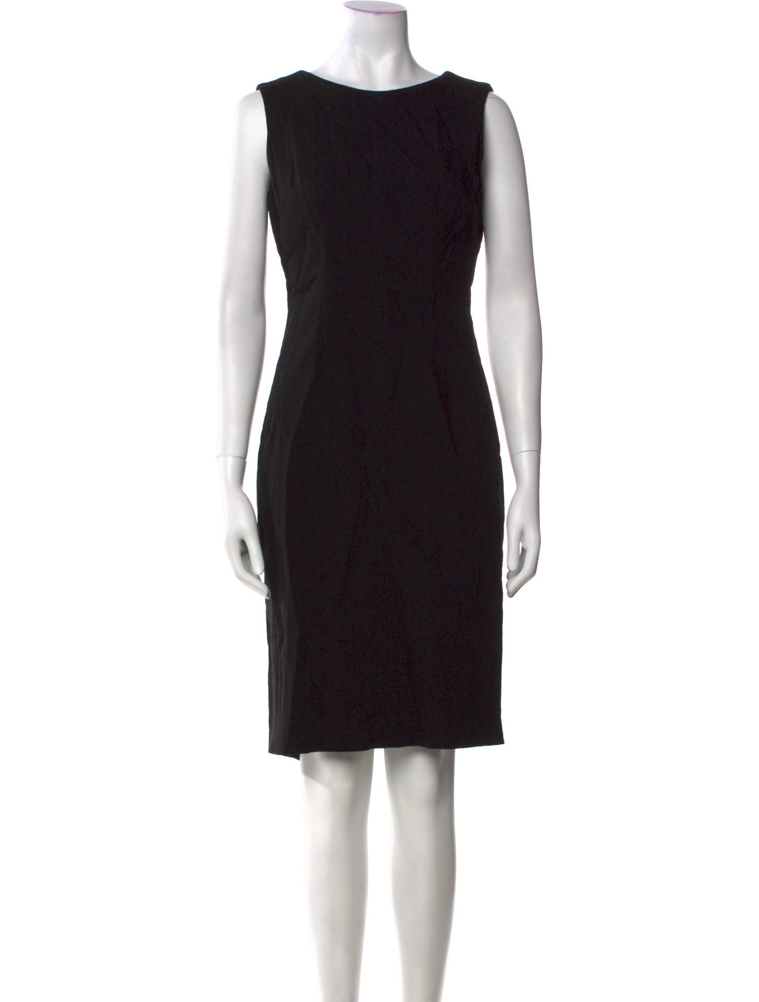 Dolce & Gabbana Bateau Neckline Knee-Length Dress