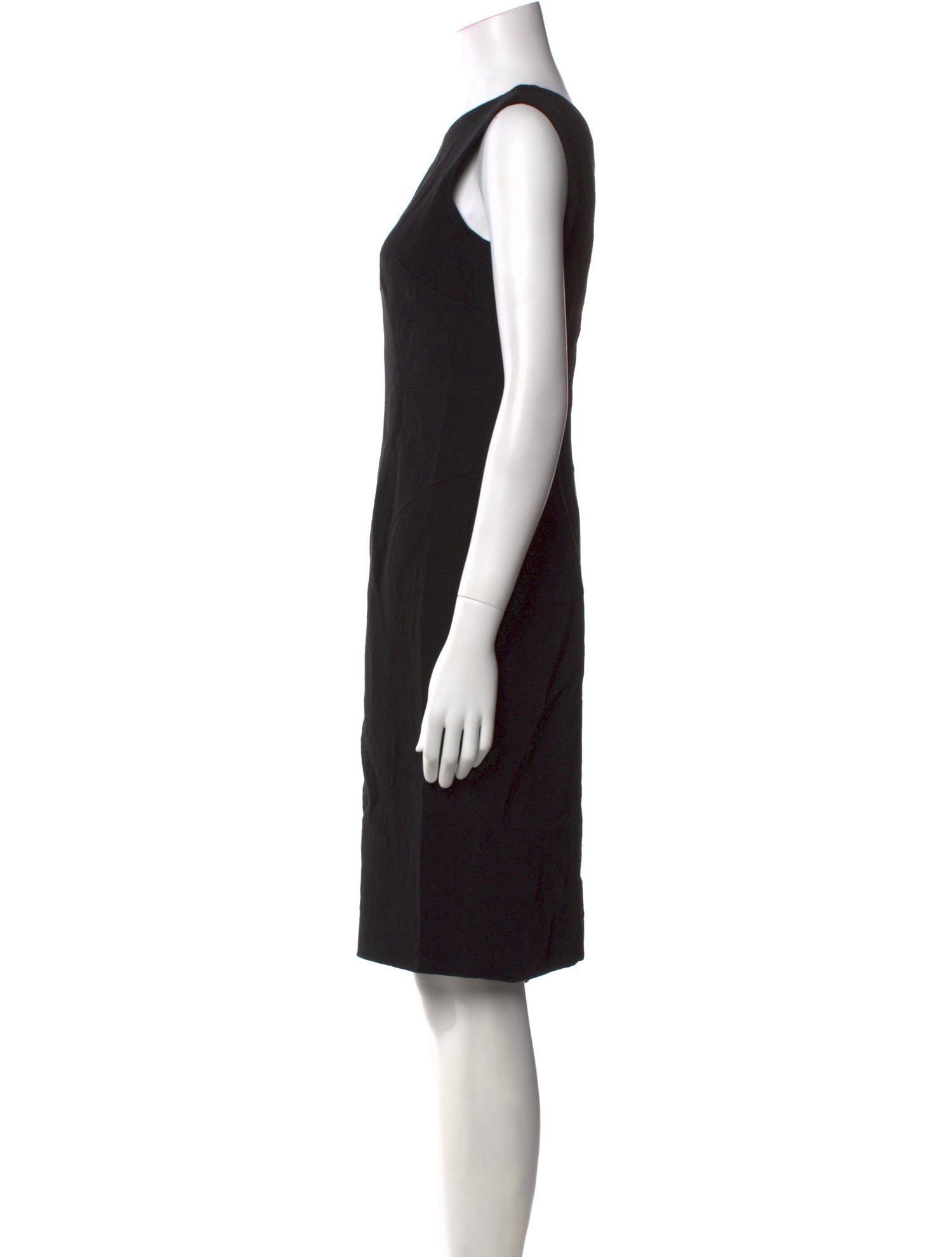 Dolce & Gabbana Bateau Neckline Knee-Length Dress