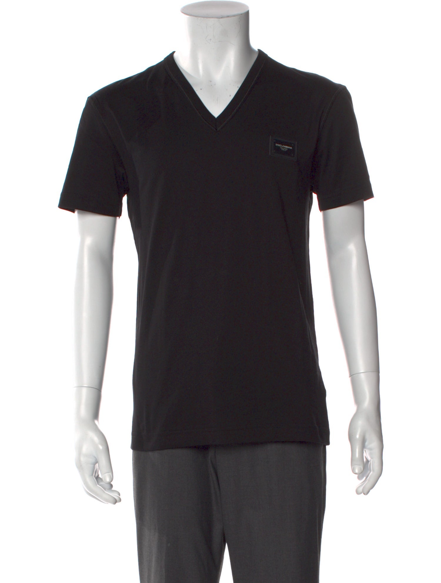 Dolce & Gabbana V-Neck Short Sleeve T-Shirt w/ Tags