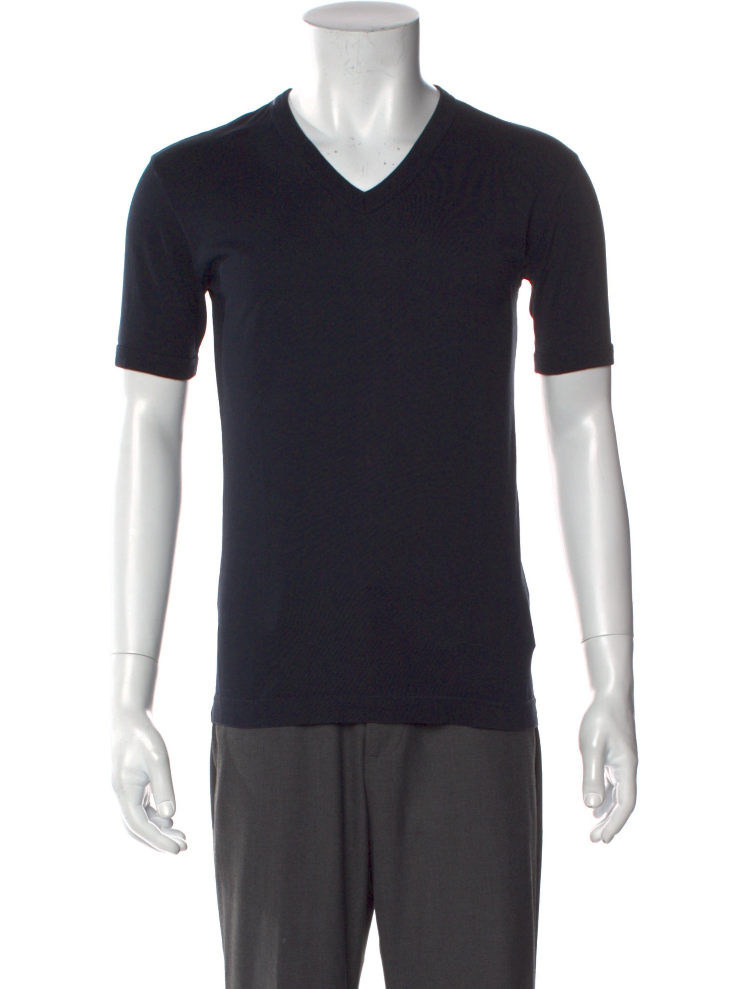 Dolce & Gabbana V-Neck Short Sleeve T-Shirt