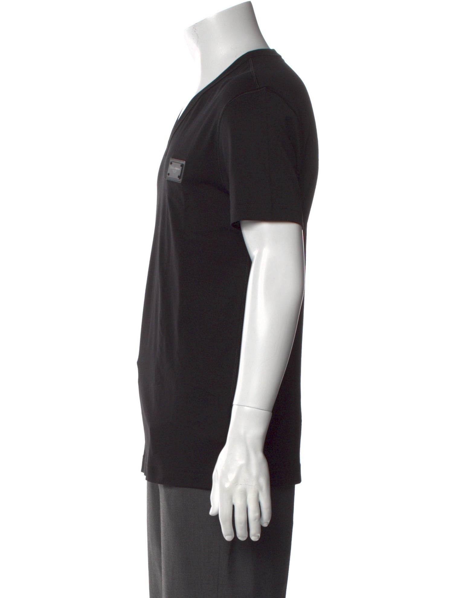 Dolce & Gabbana V-Neck Short Sleeve T-Shirt