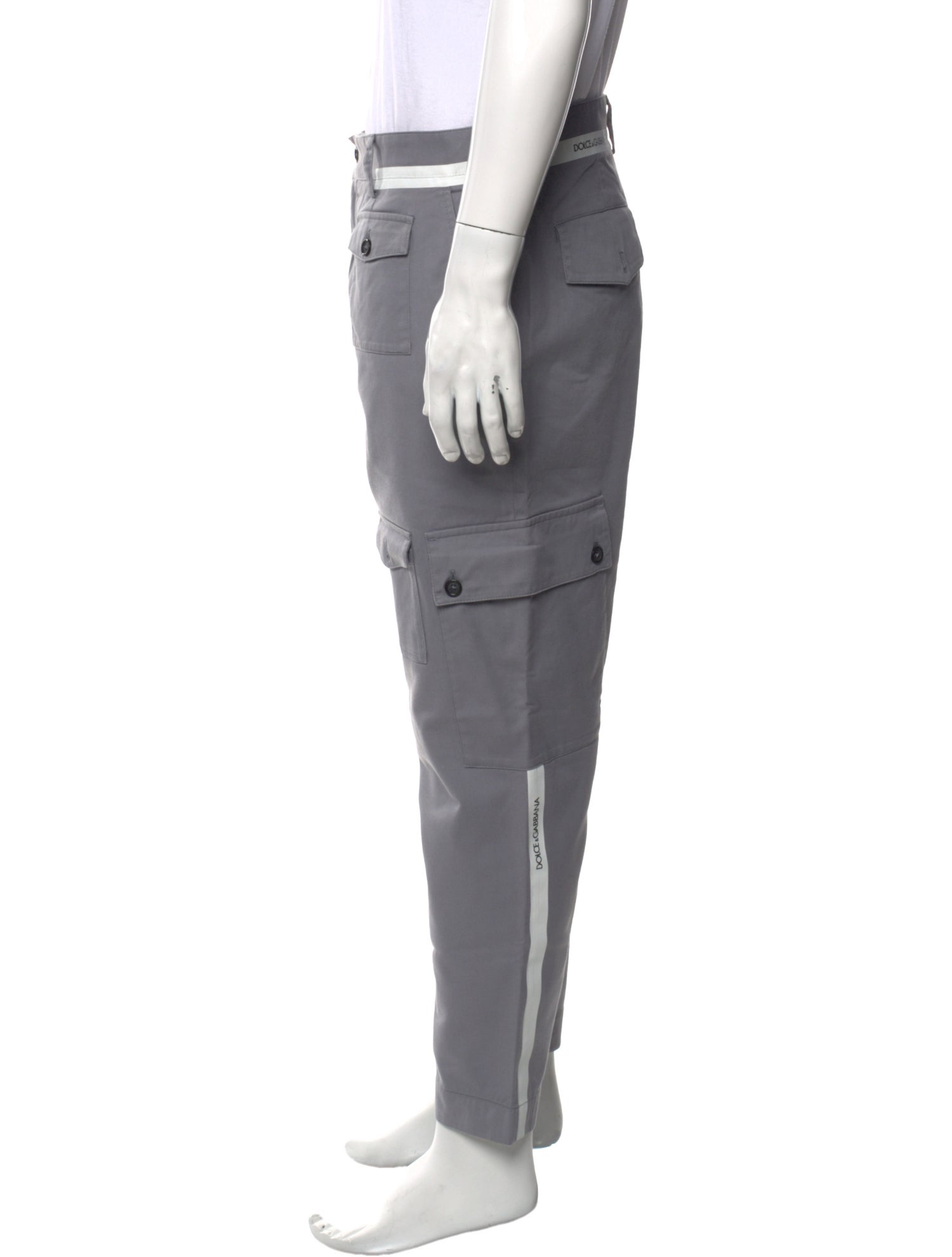 Dolce & Gabbana Tie-Dye Print Cargo Pants