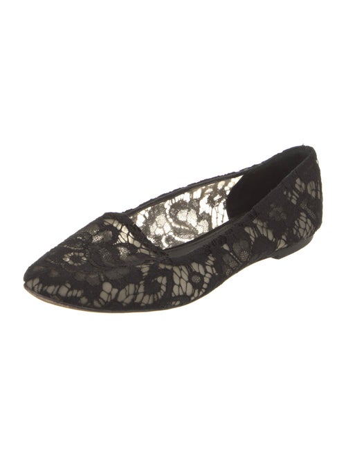 Dolce & Gabbana Lace Lace Pattern Flats