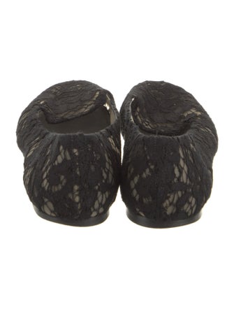 Dolce & Gabbana Lace Lace Pattern Flats