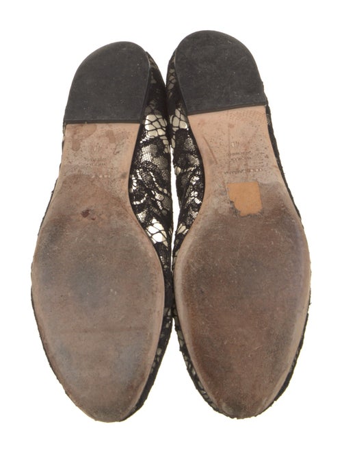 Dolce & Gabbana Lace Lace Pattern Flats