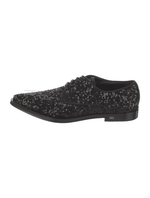 Dolce & Gabbana Sequins Sequin Embellishments Oxfords
