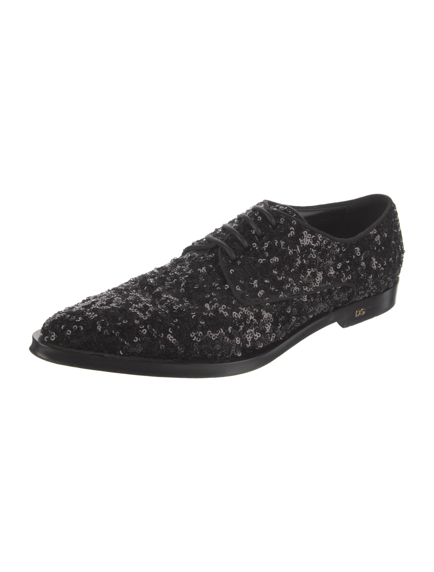 Dolce & Gabbana Sequins Sequin Embellishments Oxfords