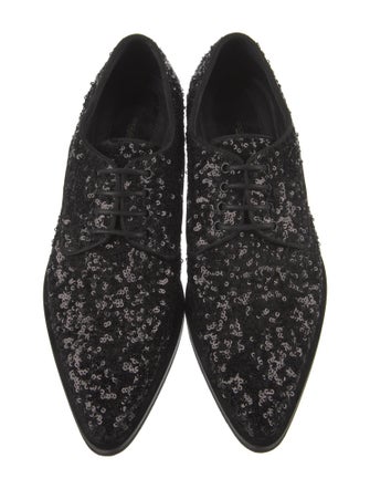Dolce & Gabbana Sequins Sequin Embellishments Oxfords