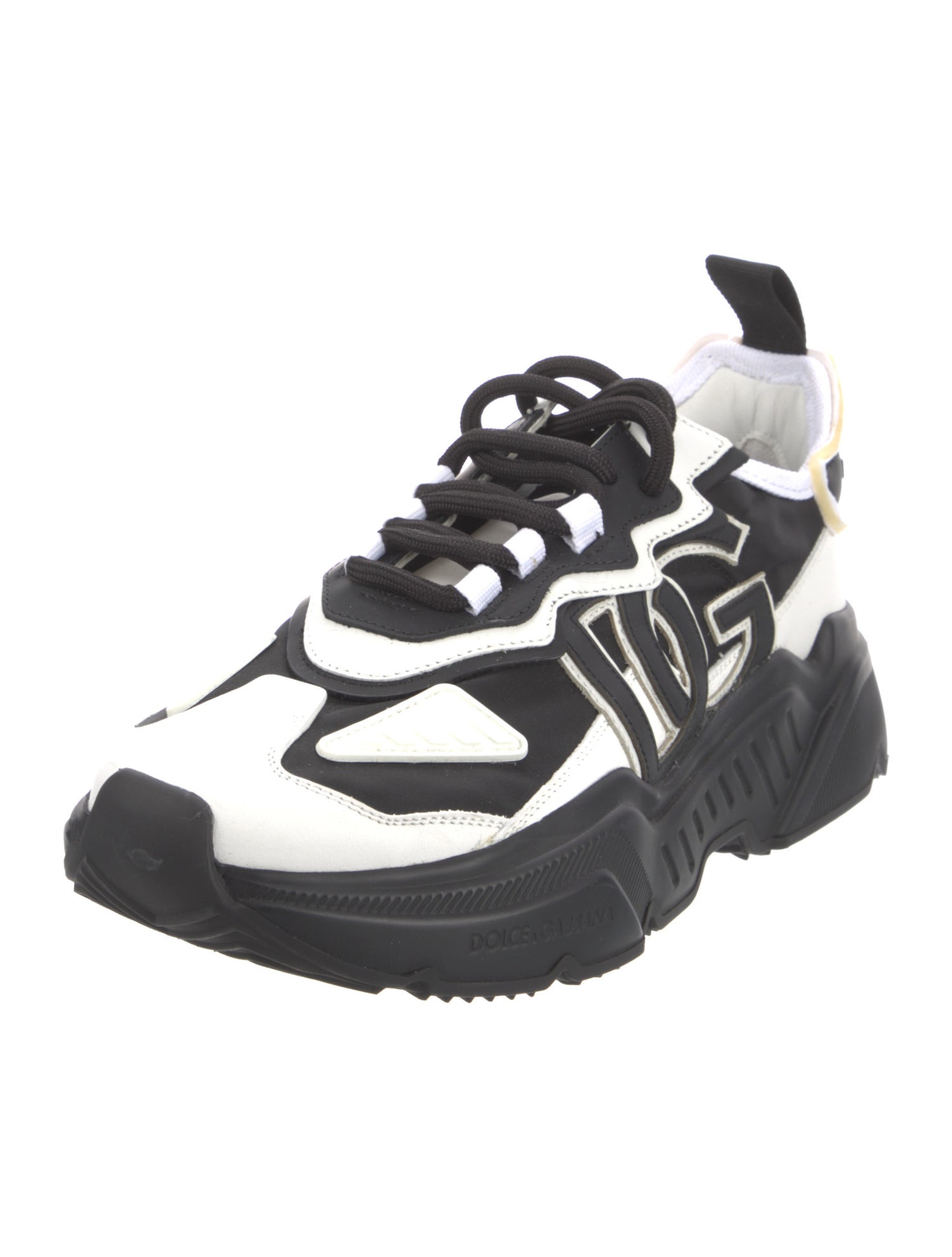 Dolce & Gabbana Nylon Printed Chunky Sneakers