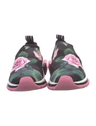 Dolce & Gabbana Floral Print Sneakers