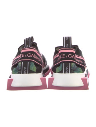 Dolce & Gabbana Floral Print Sneakers