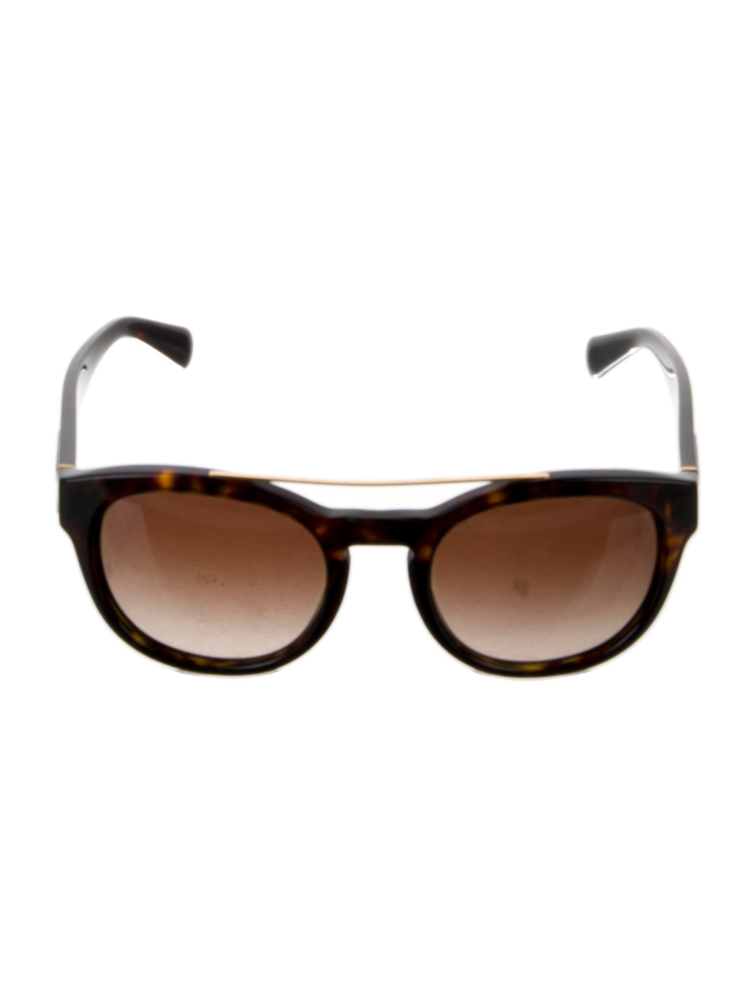 Dolce & Gabbana Shield Gradient Sunglasses