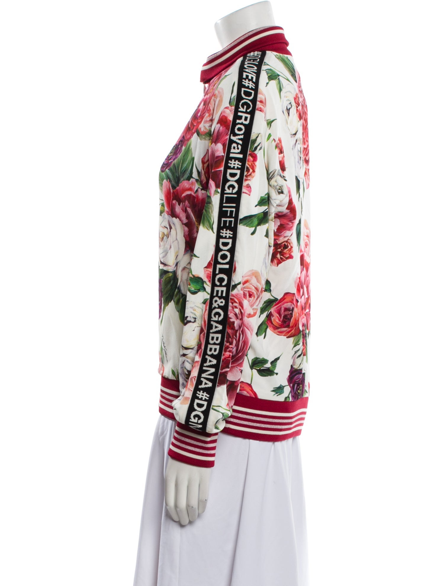 Dolce & Gabbana Printed Bomber Jacket