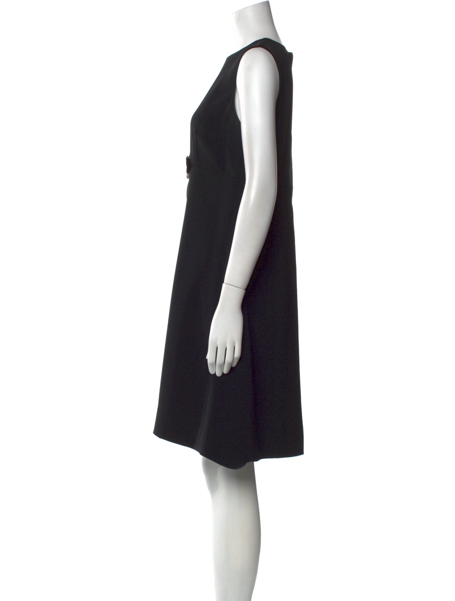 Dolce & Gabbana Crew Neck Knee-Length Dress