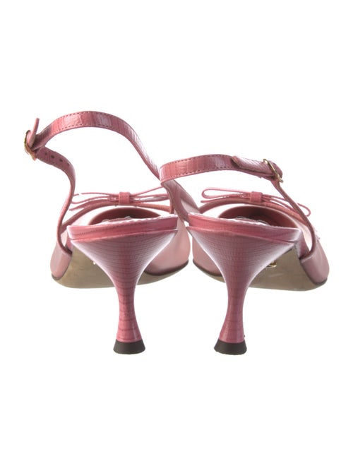 Dolce & Gabbana Mesh Mesh Accents Slingback Pumps