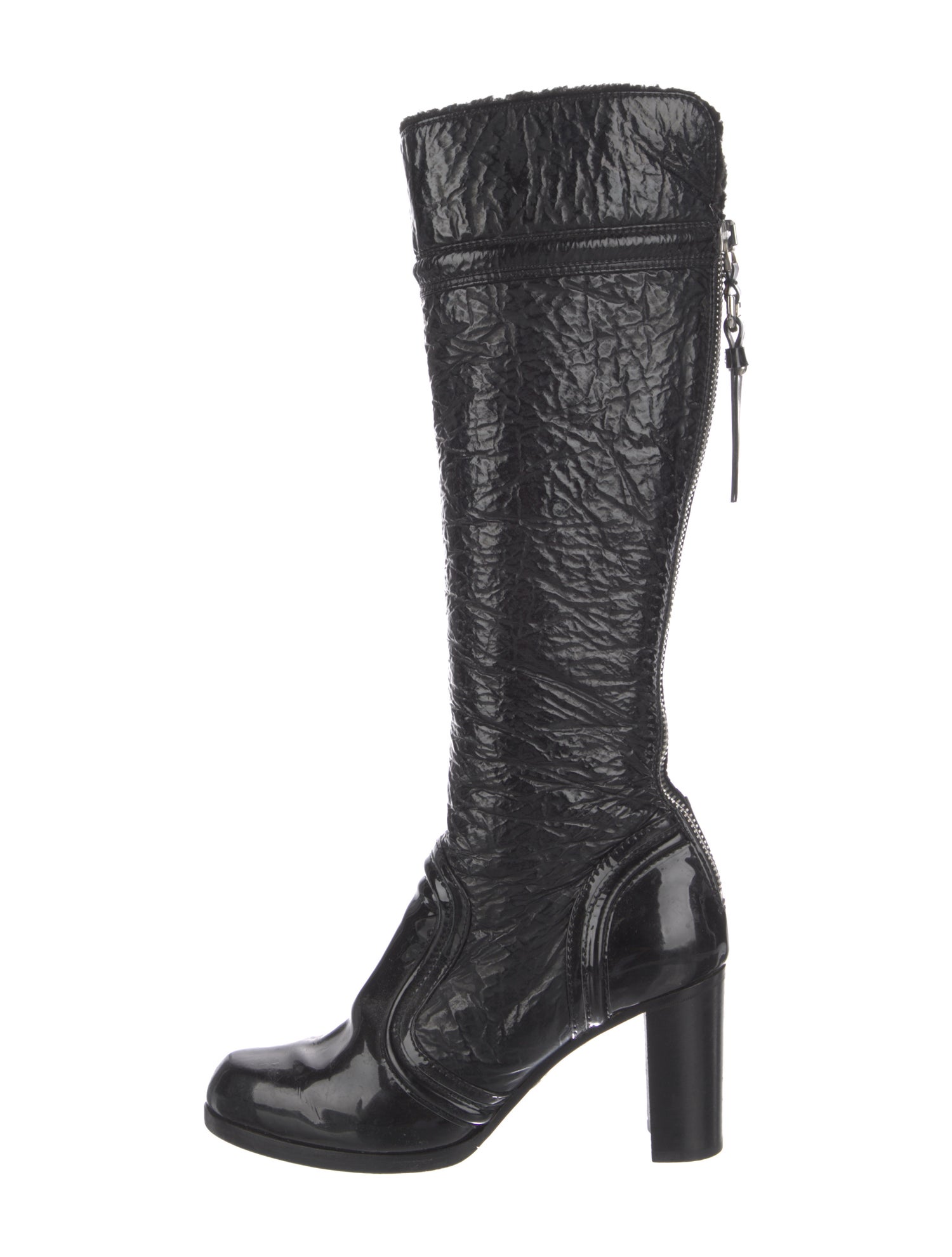Dolce & Gabbana Leather Sock Boots