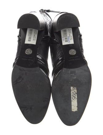 Dolce & Gabbana Leather Sock Boots