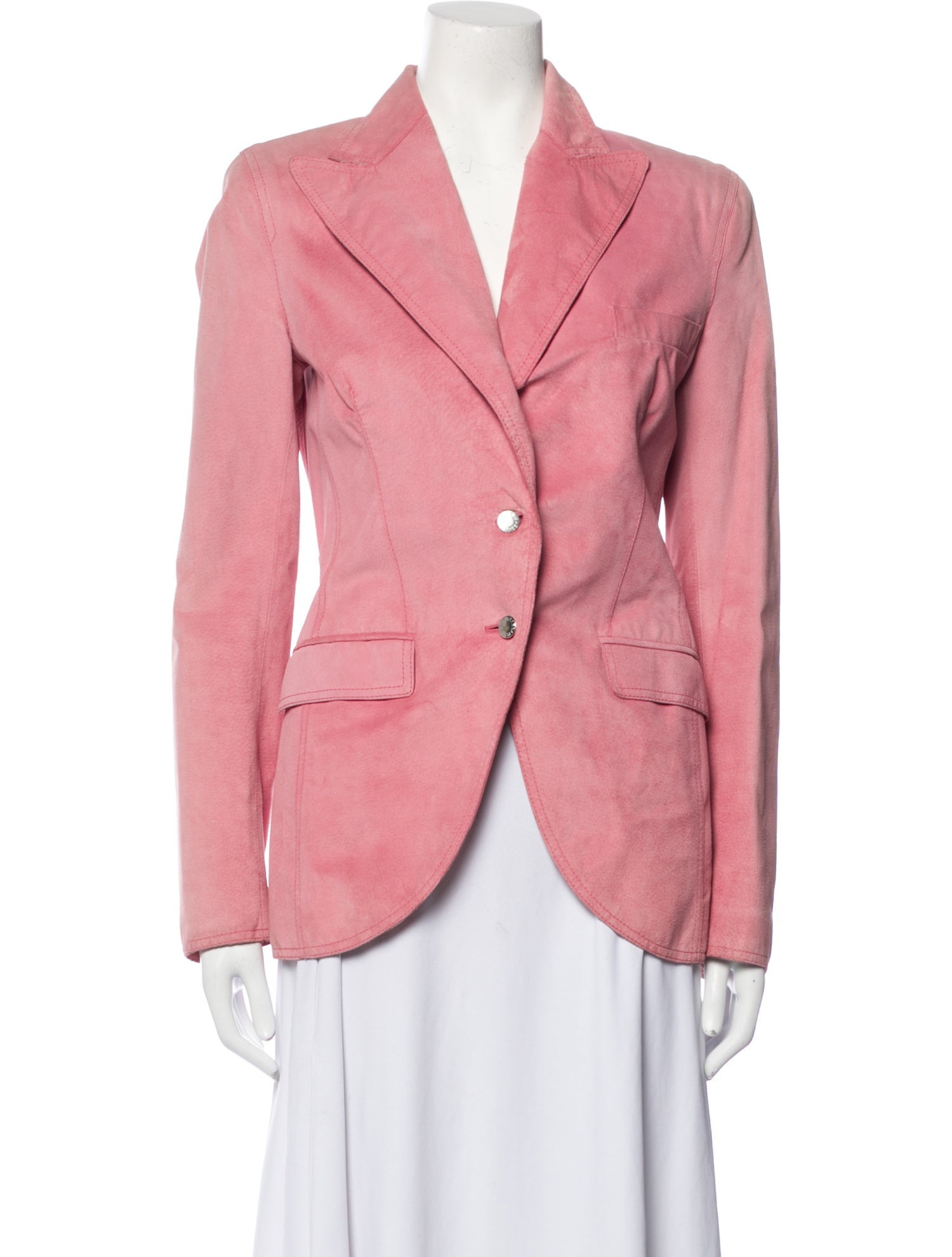 Dolce & Gabbana Leather Blazer