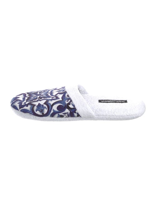 Dolce & Gabbana Printed Slippers