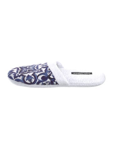 Dolce & Gabbana Loafers Printed Slippers 11