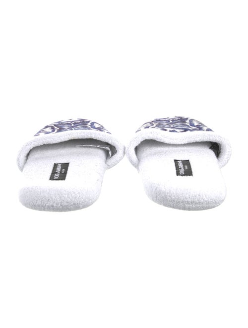 Dolce & Gabbana Printed Slippers