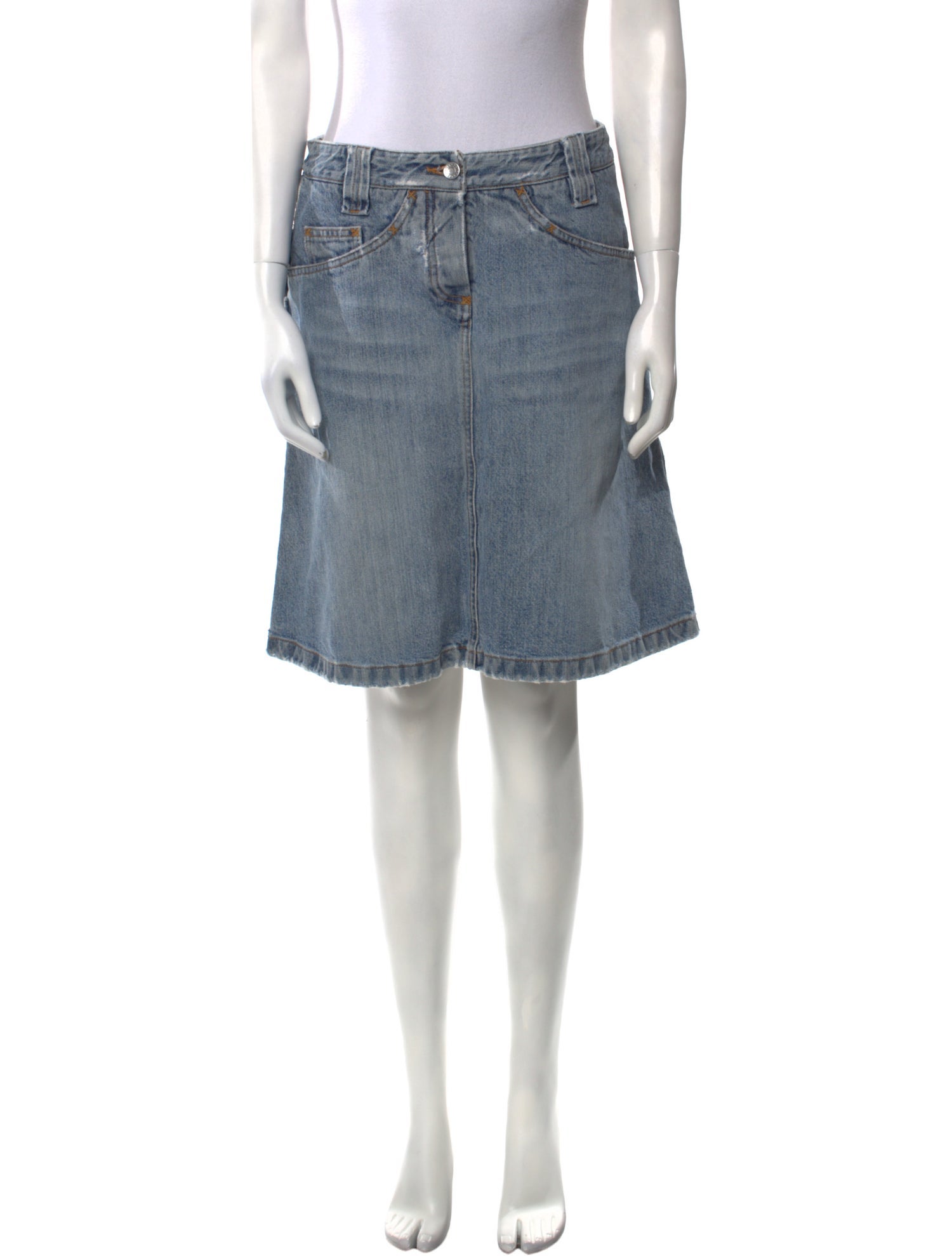 Dolce & Gabbana Vintage Knee-Length Skirt