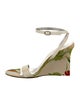 Dolce & Gabbana Canvas Floral Print Sandals