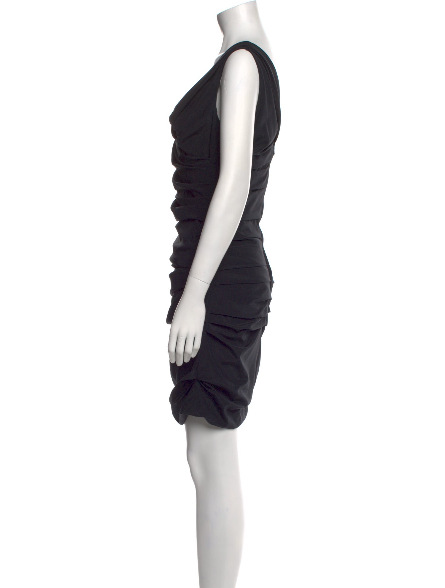 Dolce & Gabbana Scoop Neck Knee-Length Dress