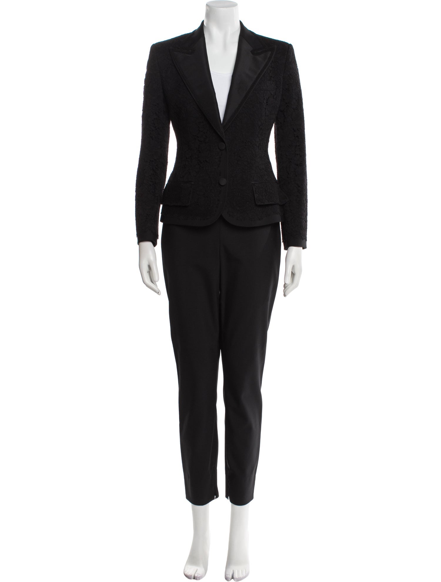 Dolce & Gabbana Virgin Wool Pantsuit