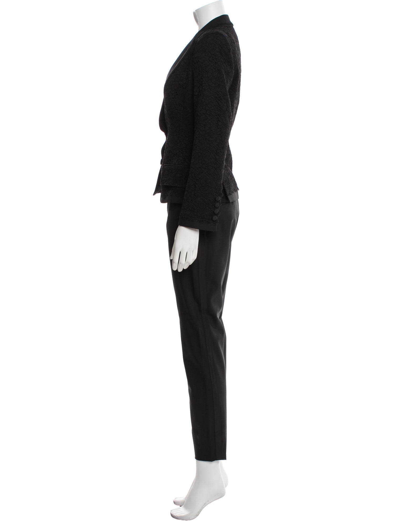 Dolce & Gabbana Virgin Wool Pantsuit