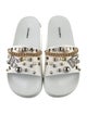 Dolce & Gabbana Rubber Chain-Link Accents Slides