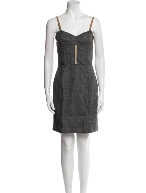 D&G Virgin Wool Mini Dress