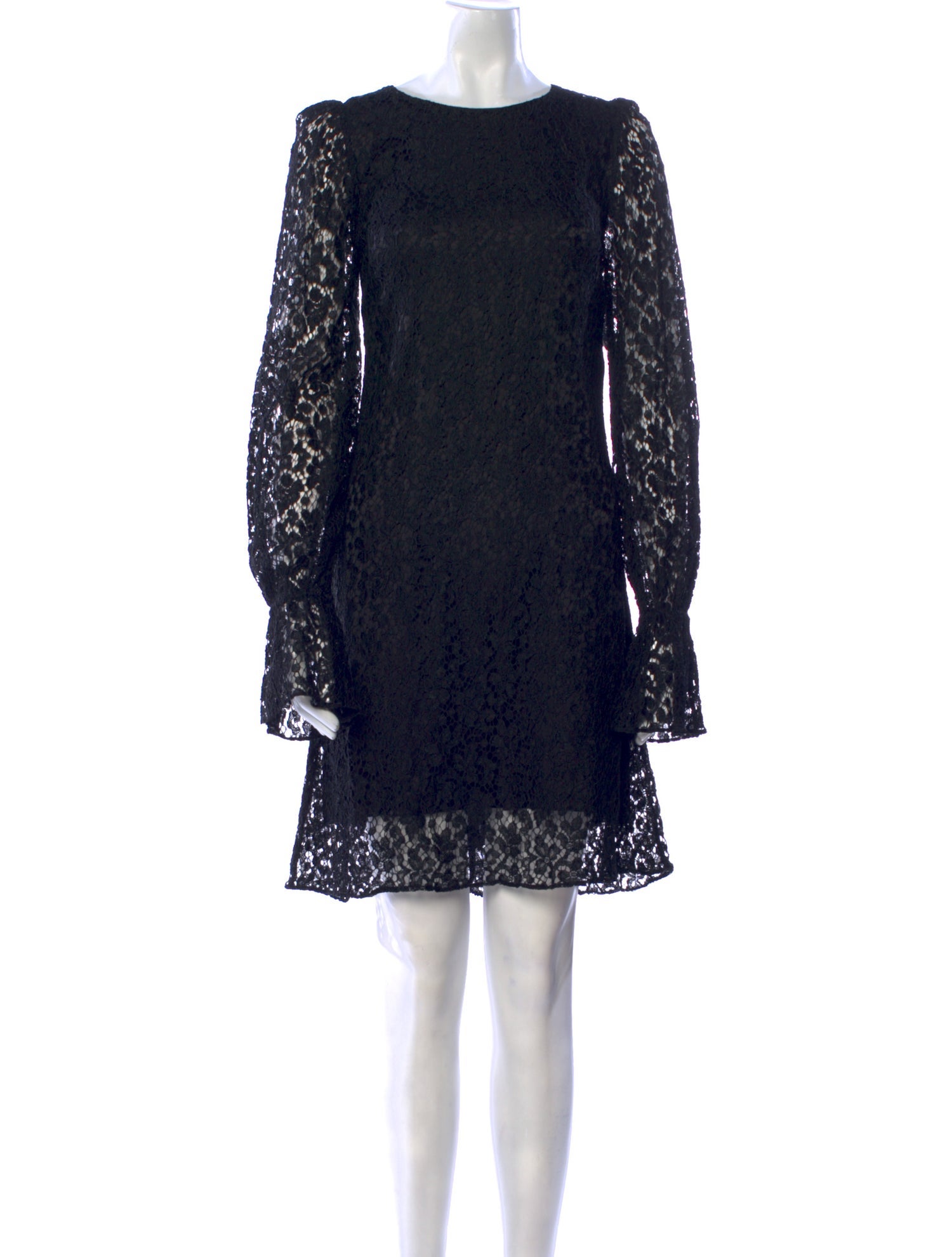 Dolce & Gabbana Lace Pattern Knee-Length Dress