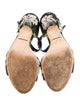 Dolce & Gabbana Canvas Floral Print Sandals
