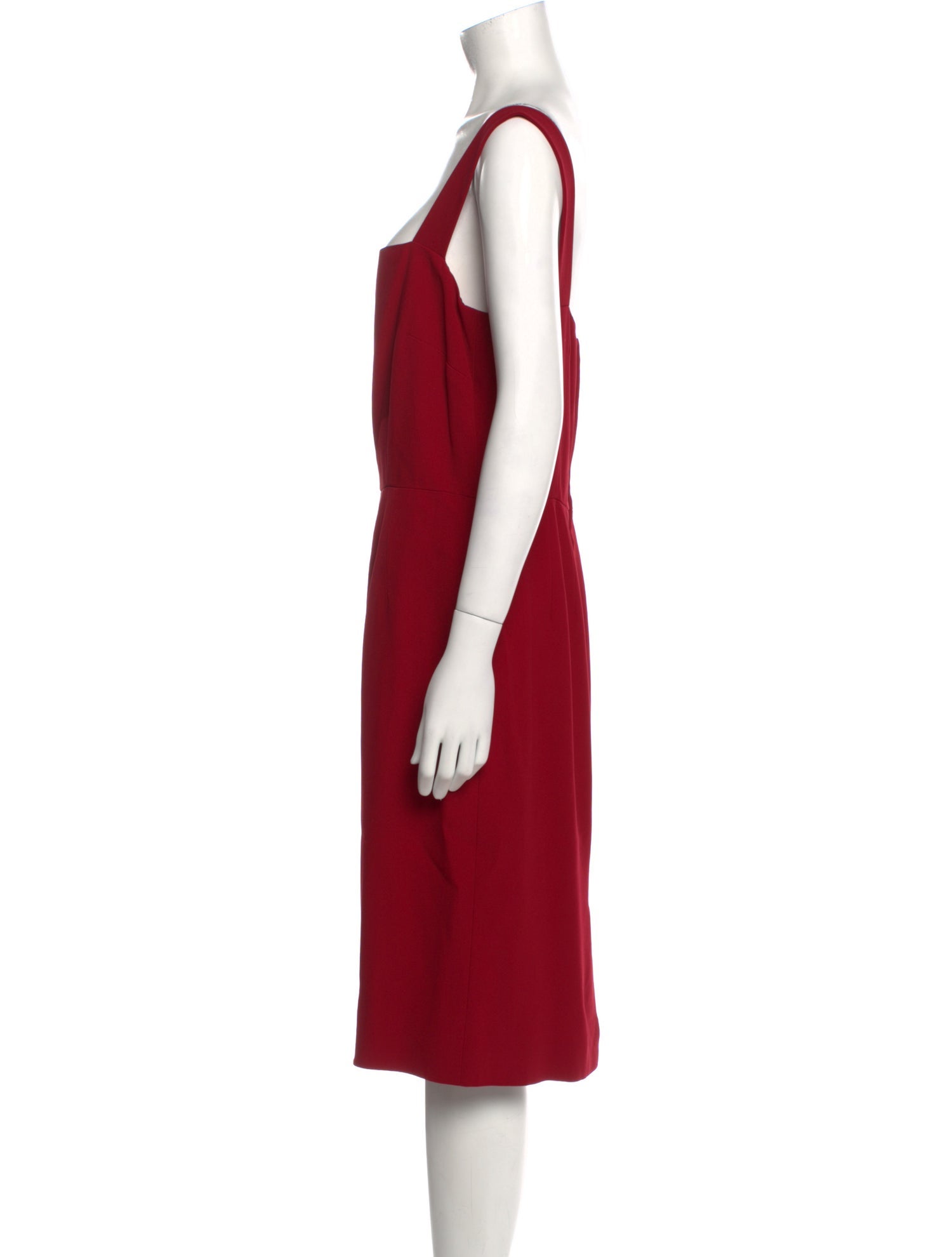 Dolce & Gabbana Square Neckline Knee-Length Dress