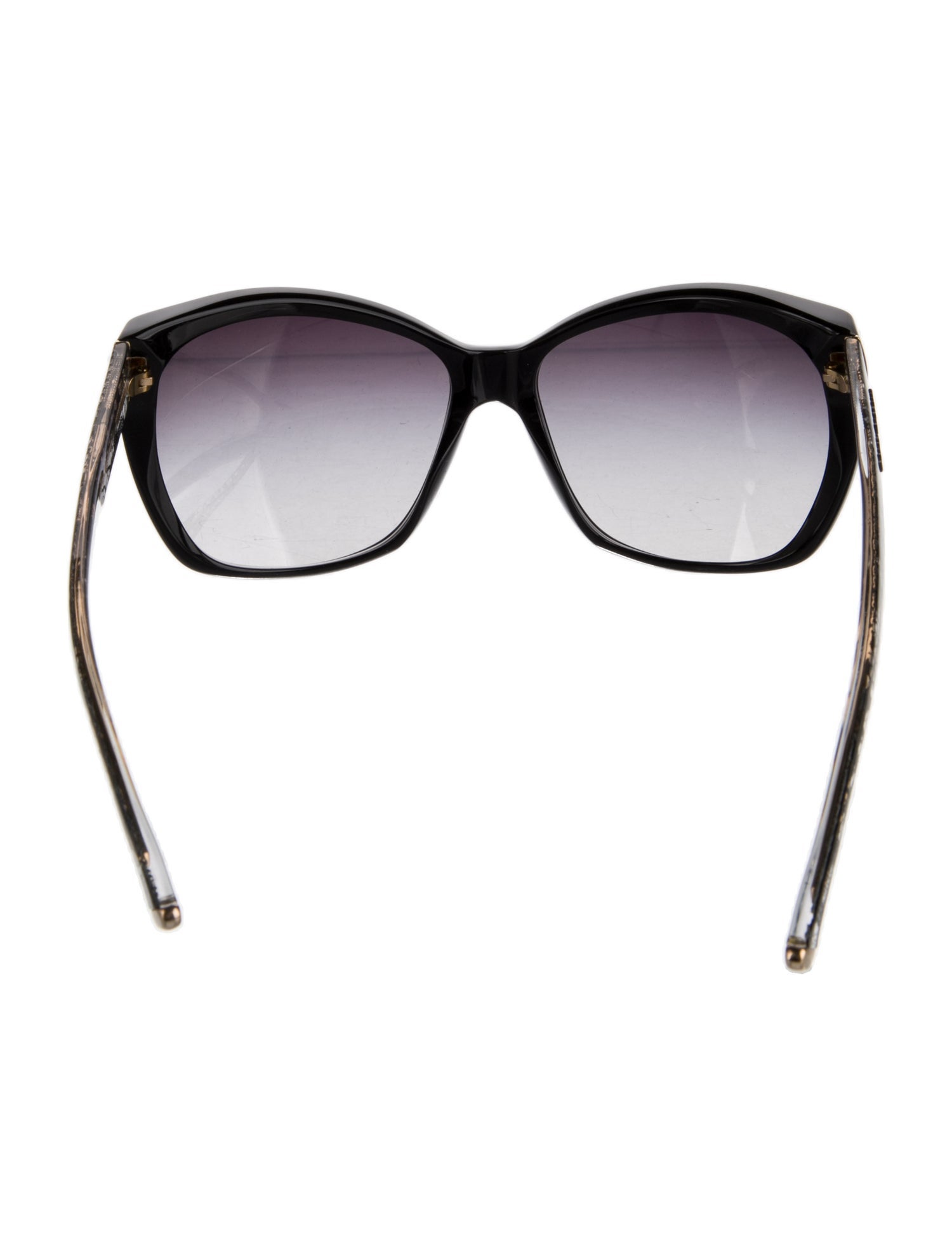 Dolce & Gabbana Oversize Gradient Sunglasses