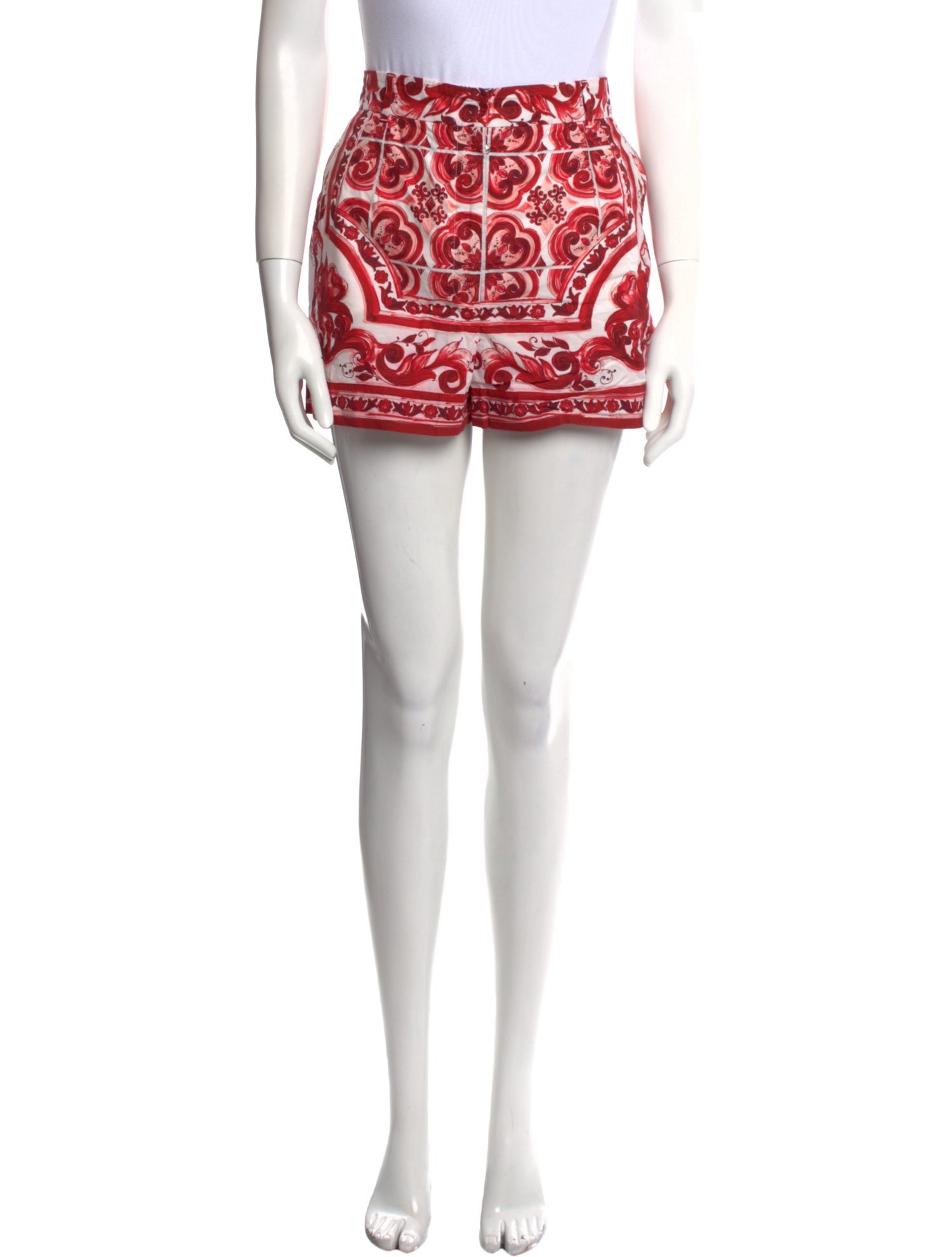 Dolce & Gabbana Printed Mini Shorts